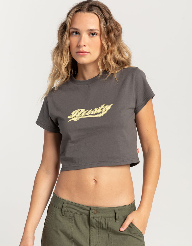 RUSTY Norty Womens Baby Tee image number 0