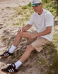 RSQ Mens Utility Canvas Shorts image number 1