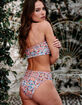JMP THE LABEL Monaco High Waist Cheeky Bikini Bottoms image number 1