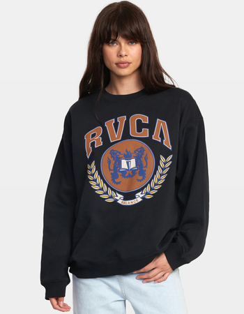 RVCA Letterman Womens Crewneck Sweatshirt