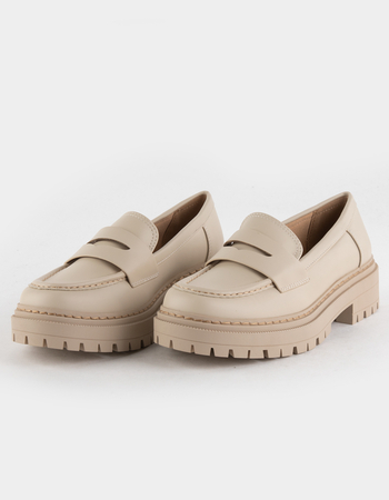 SODA Eureka Womens Penny Loafers Primary Image