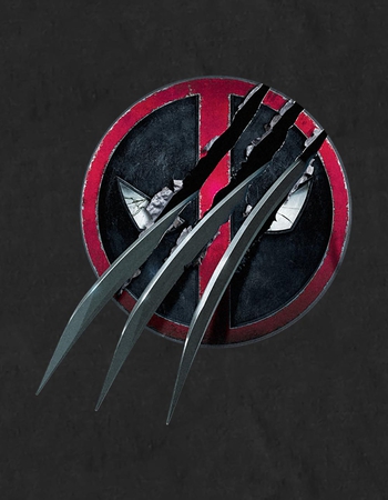 DEADPOOL Wolverine Claw Unisex Tee Alternative Image