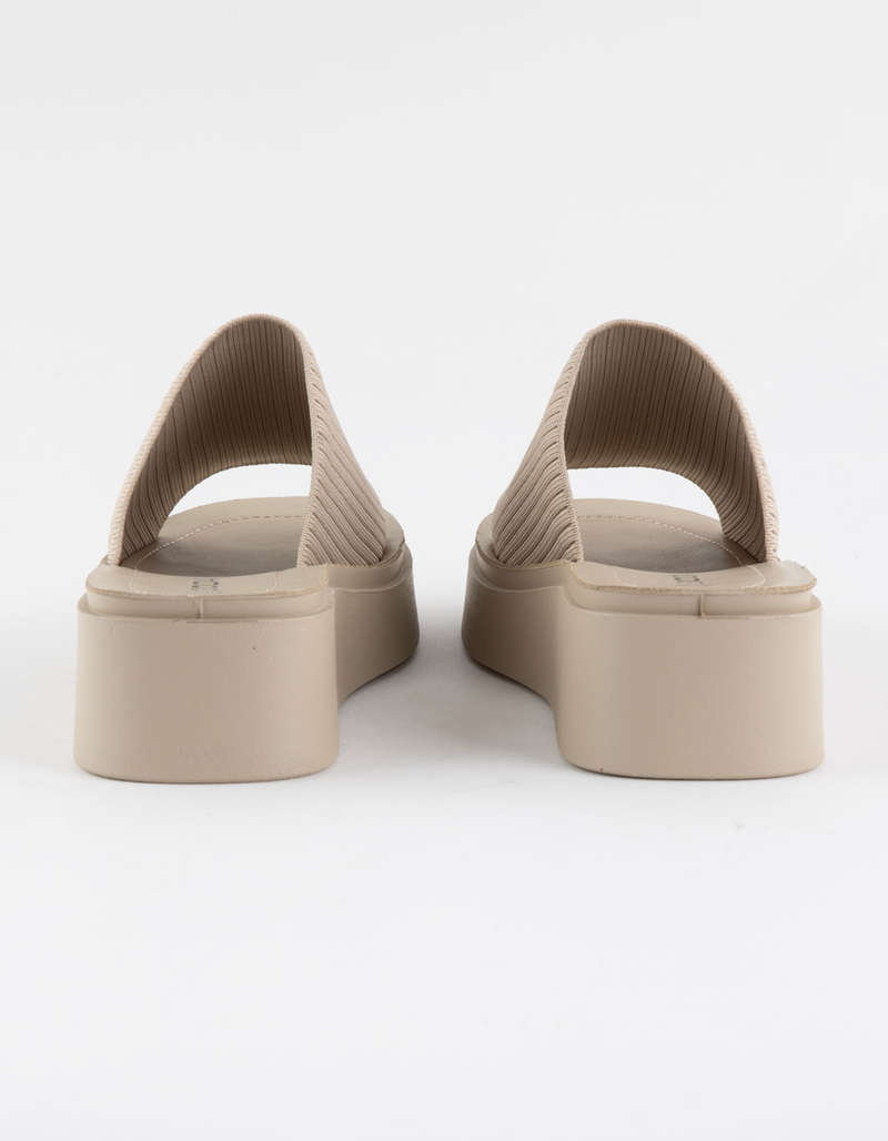 SODA Farley Comfort Womens Platform Slide Sandals image number 3