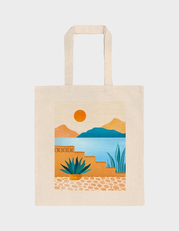 SUNSET Baja Landscape Tote Bag