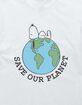 PEANUTS Save Our Planet Unisex Tee image number 2