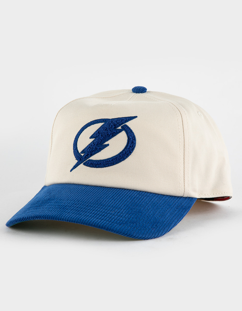 AMERICAN NEEDLE Tampa Bay Lightning Burnett NHL Snapback Hat image number 0