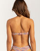 HURLEY Space Dyed Textured Bandeau Bikini Top image number 3