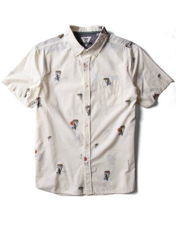 VISSLA Parrodise Eco Boys Button Up Shirt