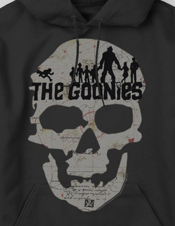 THE GOONIES Goonie Skull Map Unisex Hoodie