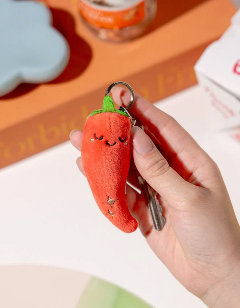 SMOKO Milly Chili Pepper Plush Keychain image number 0