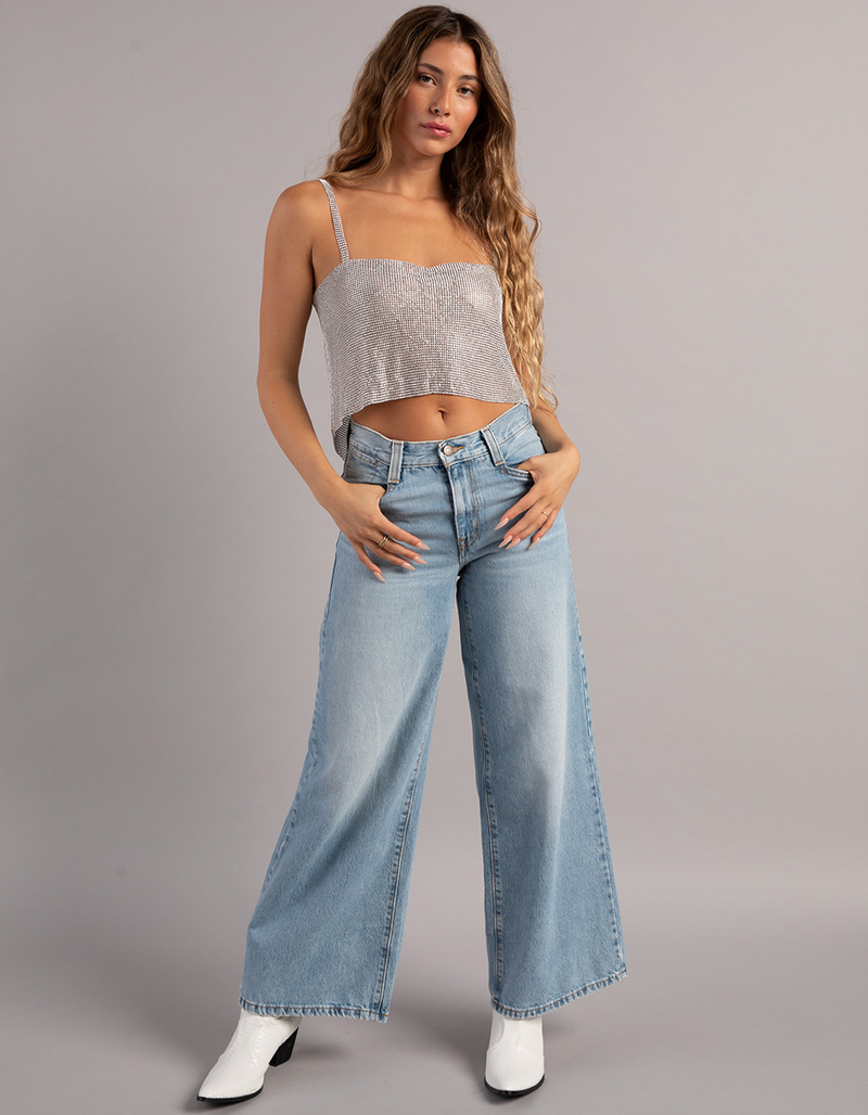 LEVI'S 94 Baggy Wide Leg Womens Jeans - Light Touch image number 0