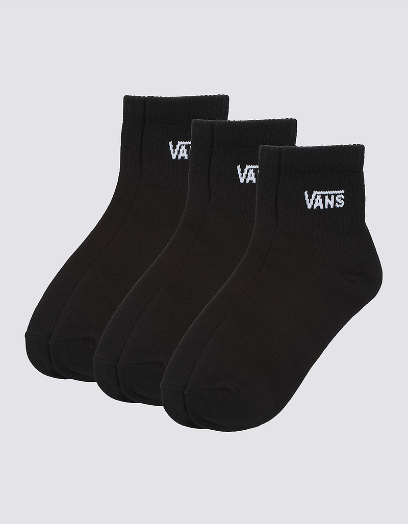 VANS 3 Pack Womens Classic Half Crew Socks image number 0