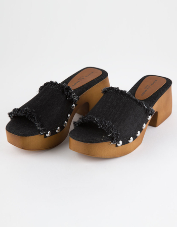 ROCK & CANDY Noelia Womens Platform Slide Sandals