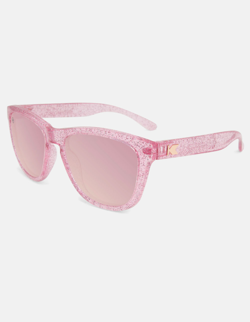 KNOCKAROUND Pink Sparkle Little Kids Polarized Sunglasses image number 0