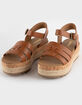 SODA Tabata Womens Platform Sandals image number 1