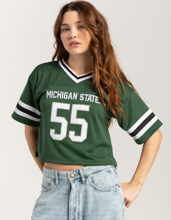 HYPE AND VICE Michigan State University Womens Football Jersey Primary Image