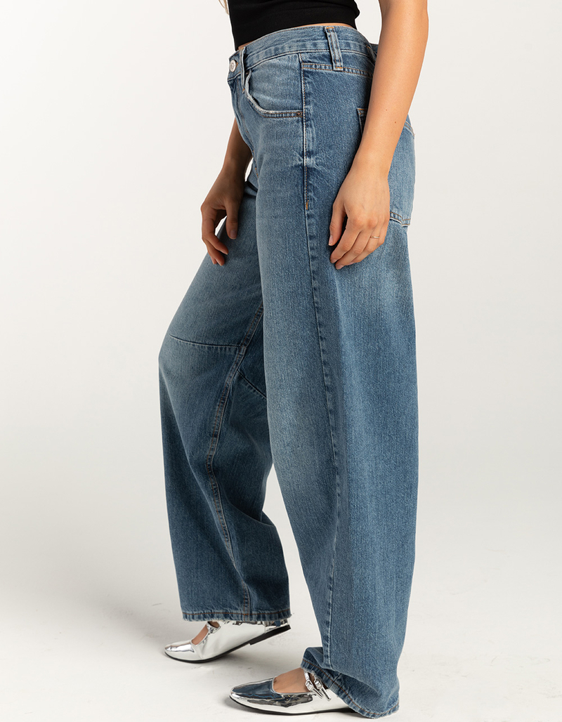 BDG Urban Outfitters Dual Rise Loose Fit Logan Buckle Womens Boyfriend Jeans image number 2