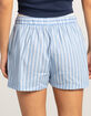 RSQ Womens Button Front Stripe Boxers image number 4