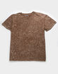 RSQ Mens Acid Wash Oversized Tee image number 2