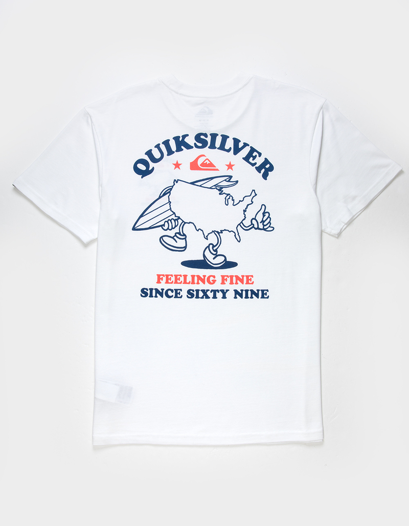 QUIKSILVER Surfing USA Mens Tee image number 0
