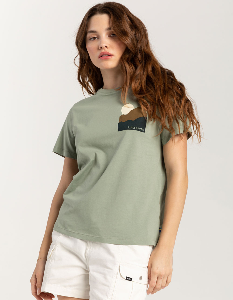 FJALLRAVEN Nature Womens Tee image number 1