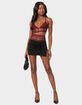 EDIKTED Spice Cut Out Sheer Lace Tank Top image number 2