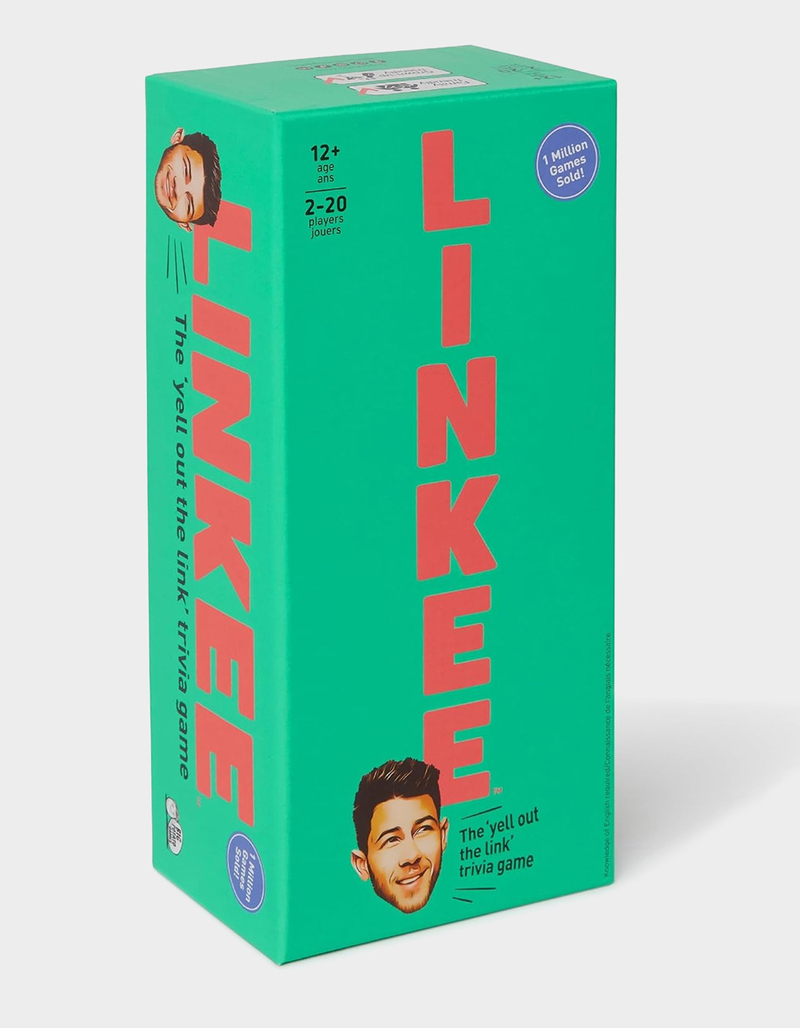 Linkee Game Nick Jonas Edition: Quiz Board Game for Adults and Teens image number 0