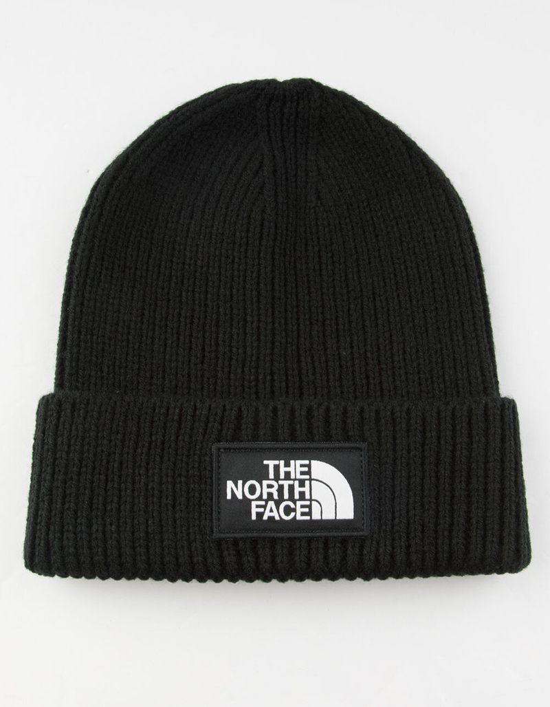THE NORTH FACE Boxed Cuff Womens Black Beanie image number 0