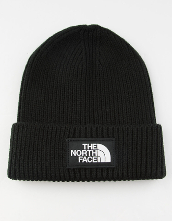 THE NORTH FACE Boxed Cuff Womens Black Beanie Primary Image