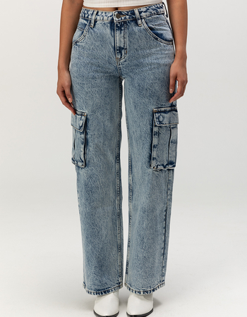 GUESS ORIGINALS Kit Womens Cargo Jeans Alternative Image