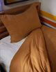 Washed Quilted Twin XL Duvet Set image number 3