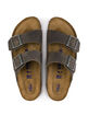 BIRKENSTOCK Arizona Soft Footbed Mens Iron Sandals image number 2