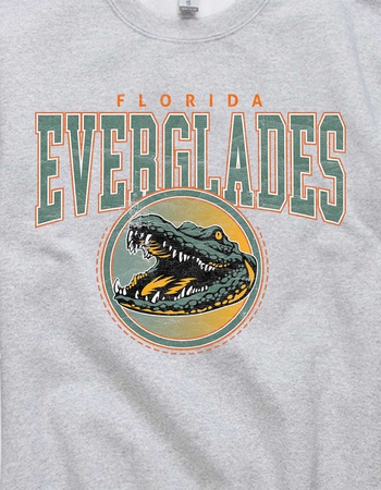 FLORIDA Everglades Gator Unisex Crewneck Sweatshirt