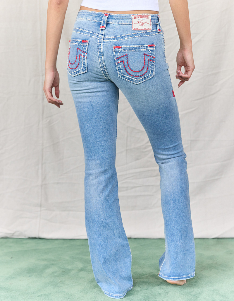 TRUE RELIGION Becca Mid Rise Super T Bootcut Womens Jeans image number 3
