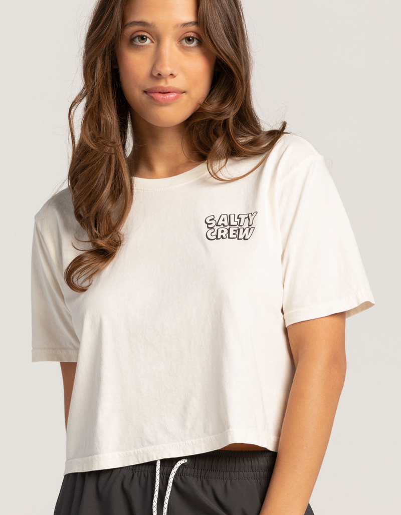 SALTY CREW Floats Your Boat Womens Crop Tee image number 1