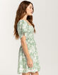 RIP CURL Salty Summer Smocked Womens Dress image number 3