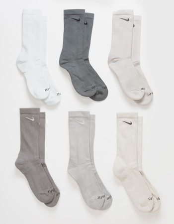 NIKE Everyday Plus Cushioned 6 Pack Crew Socks Alternative Image