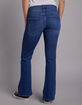 RSQ Womens Low Rise Flare Jeans image number 4