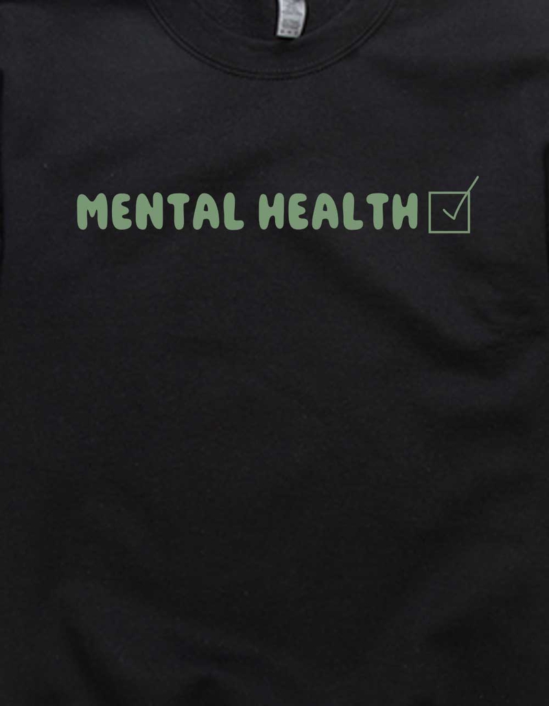 TLC x Mental Health Month Health Check Unisex Crewneck Sweatshirt image number 2