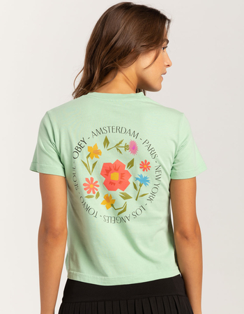 OBEY City Flowers Womens Tee