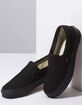 VANS Classic Slip-On Black & Black Shoes image number 4