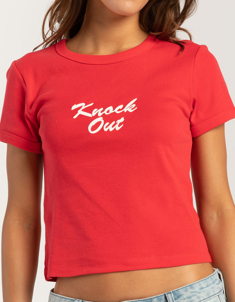 CONEY ISLAND PICNIC x Everlast Knock Out Womens Tee image number 2