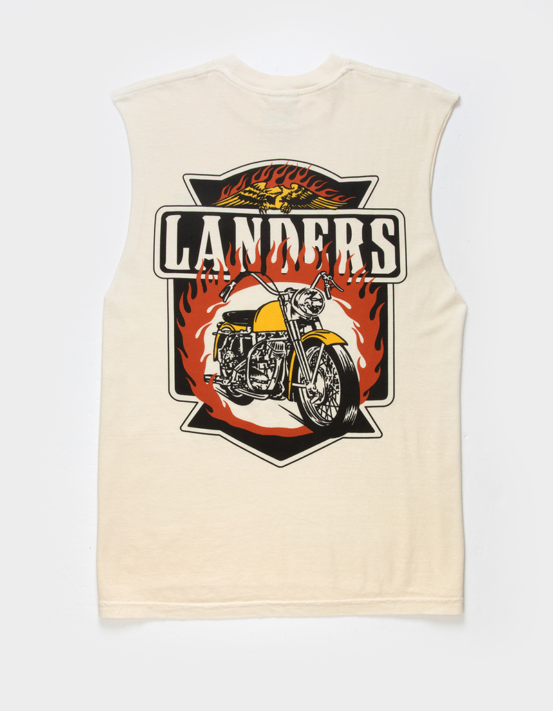 LANDERS SUPPLY HOUSE Ring Of Fire Mens Muscle Tee image number 0