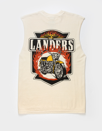 LANDERS SUPPLY HOUSE Ring Of Fire Mens Muscle Tee