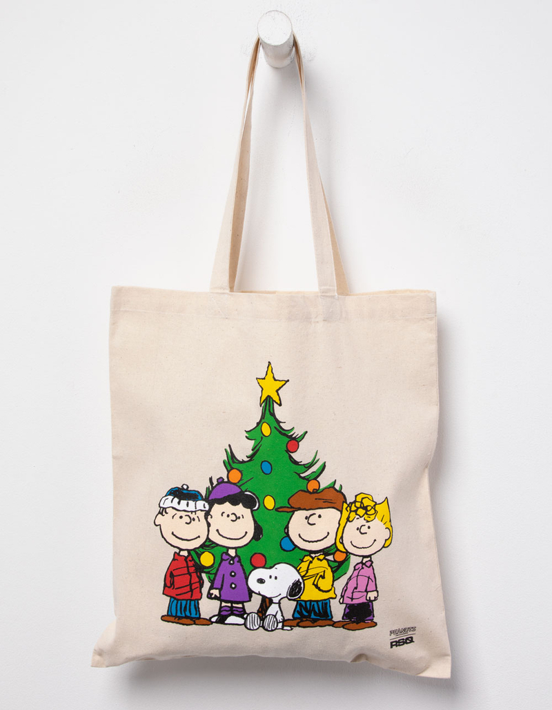 RSQ x Peanuts Holiday Festive Family Tote Bag image number 0