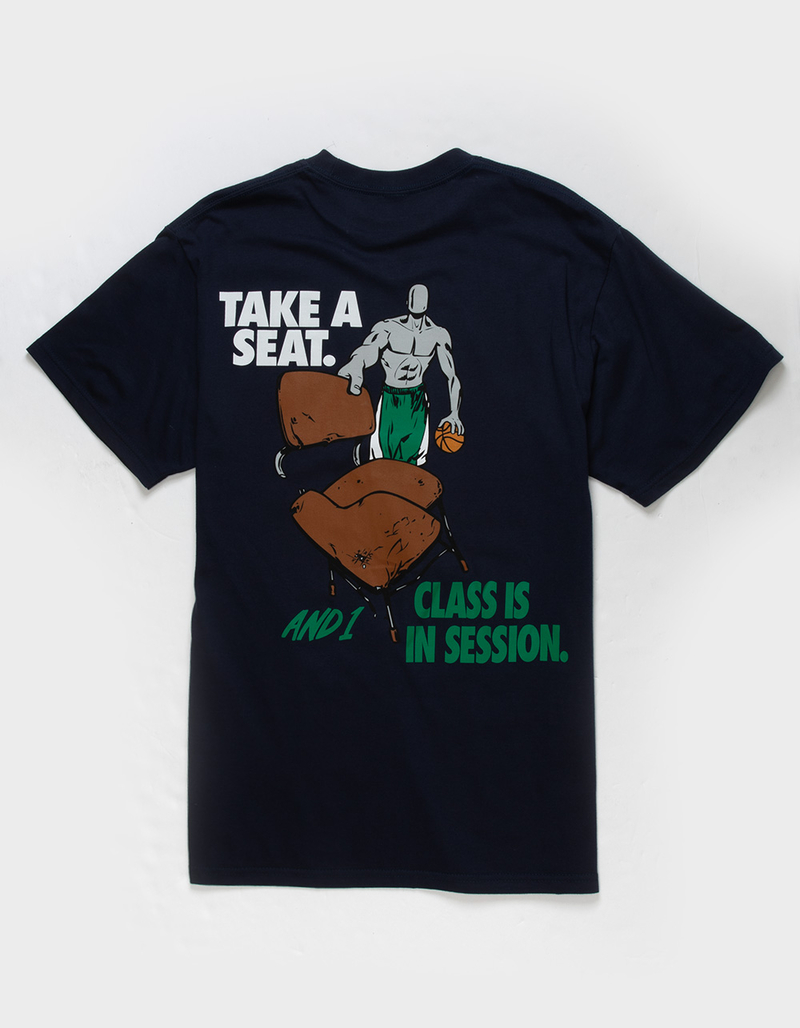 MITCHELL & NESS And 1 Take A Seat Mens Tee image number 0