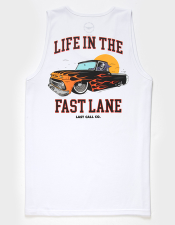 LAST CALL CO. Life In The Fast Lane Mens Tank Top