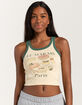 RSQ Womens Pastry Paris Tank Top image number 2