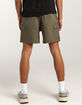 RSQ Mens Cargo Twill Pull On Shorts image number 6