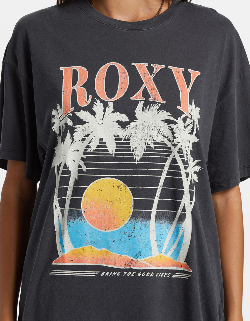 ROXY Bring The Good Vibes Womens Oversized Tee image number 1
